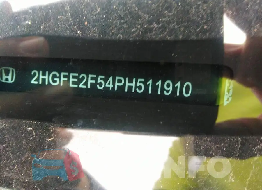 2HGFE2F54PH511910 Photo# 9