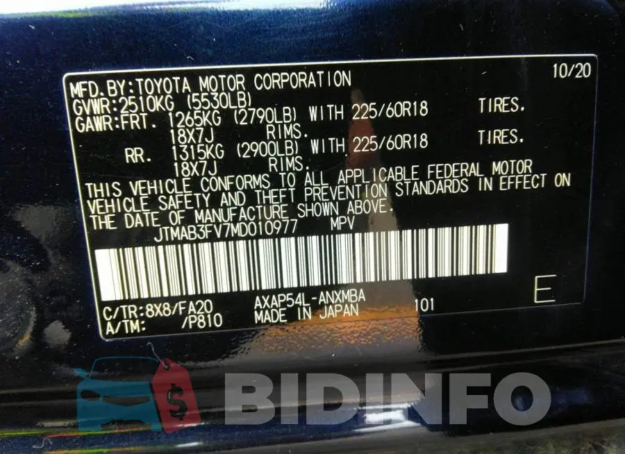 JTMAB3FV7MD010977 Photo# 9