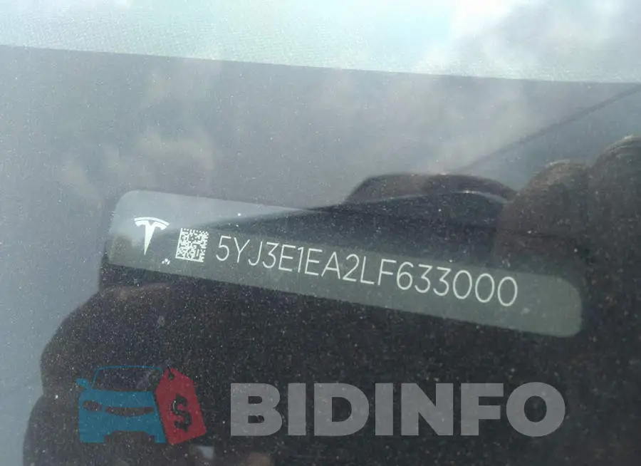 5YJ3E1EA2LF633000 Photo# 9