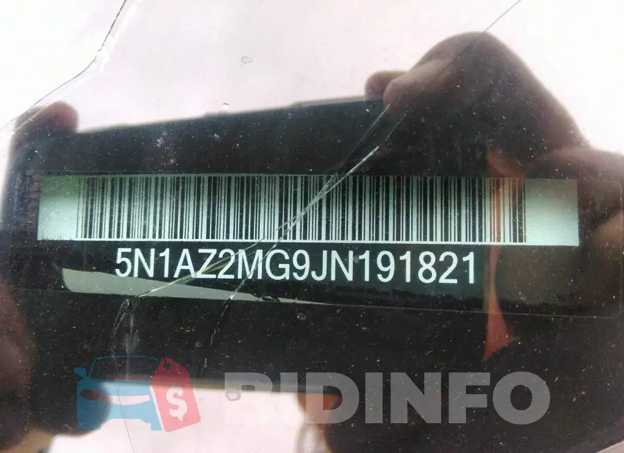 5N1AZ2MG9JN191821 Photo# 9