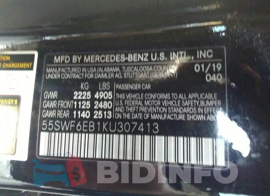 55SWF6EB1KU307413 Photo# 9