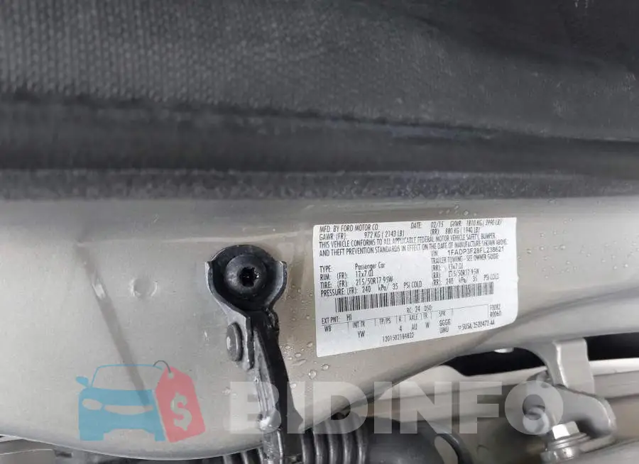 1FADP3F28FL238621 Photo# 9