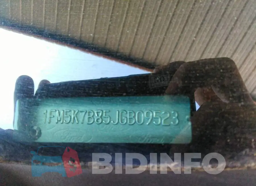 1FM5K7B85JGB09523 Photo# 9