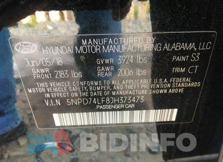 5NPD74LF8JH373473 Photo# 9