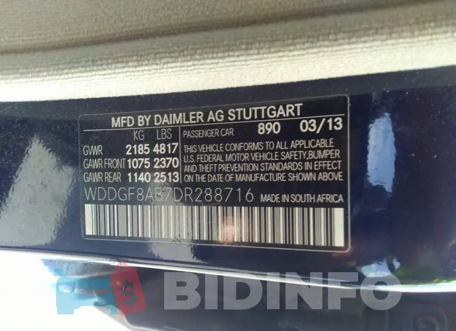WDDGF8AB7DR288716 Photo# 9