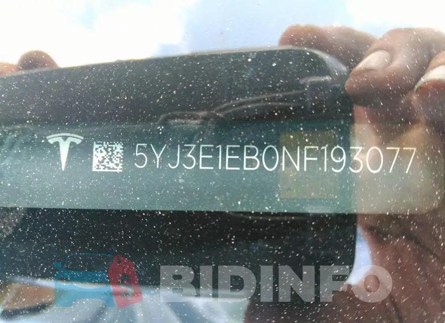 5YJ3E1EB0NF193077 Photo# 9