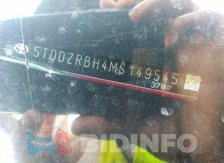 5TDDZRBH4MS149545 Photo# 9
