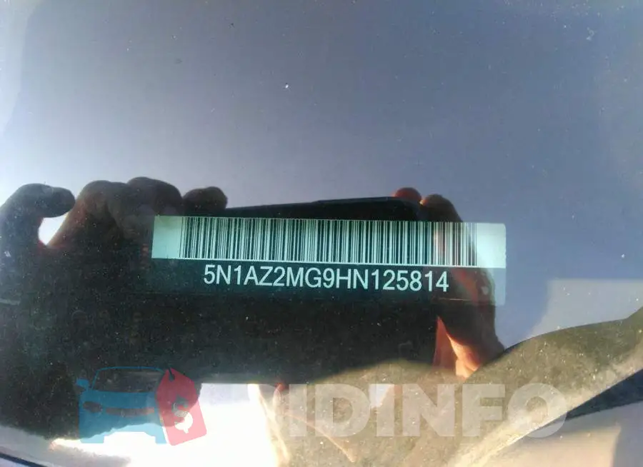 5N1AZ2MG9HN125814 Photo# 9