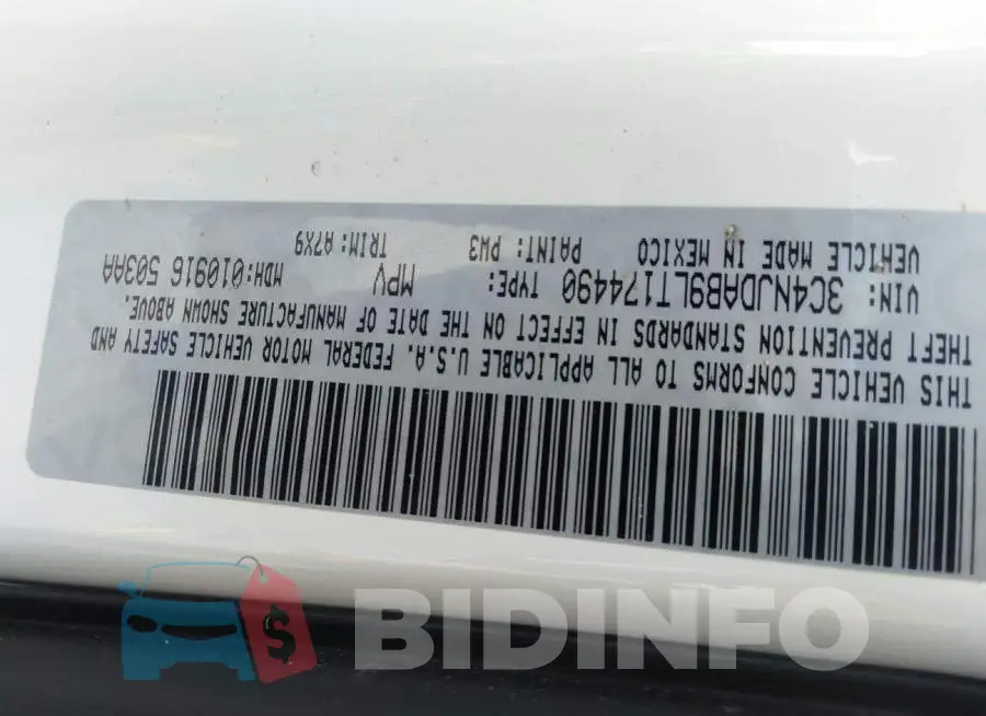 3C4NJDAB9LT174490 Photo# 9