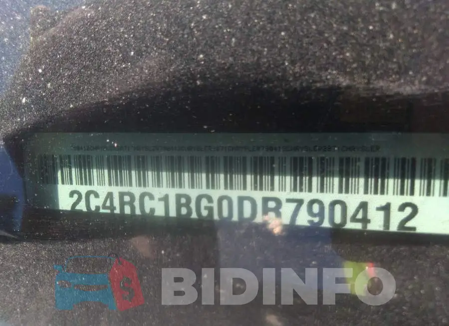 2C4RC1BG0DR790412 Photo# 9