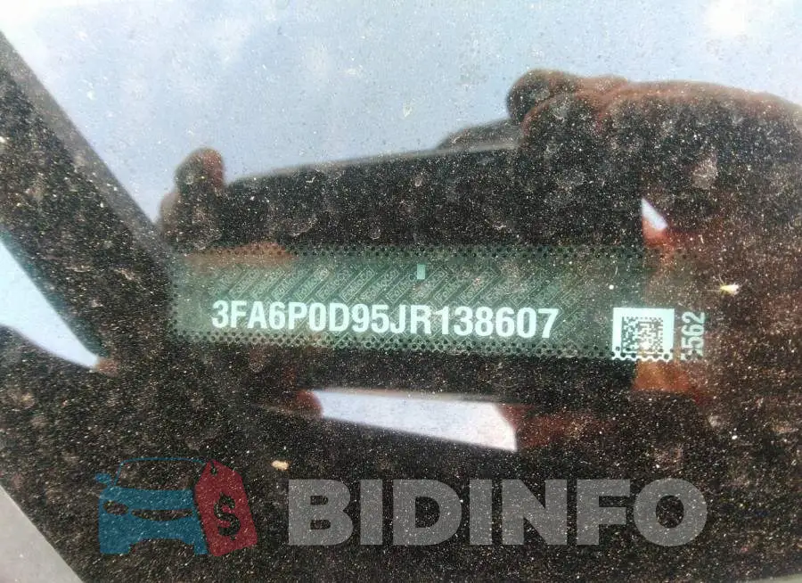 3FA6P0D95JR138607 Photo# 9