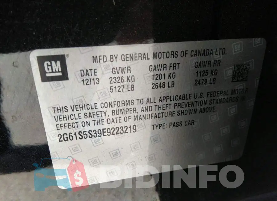 2G61S5S39E9223219 Photo# 9