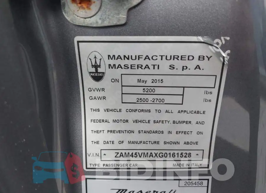 ZAM45VMAXG0161528 Photo# 9