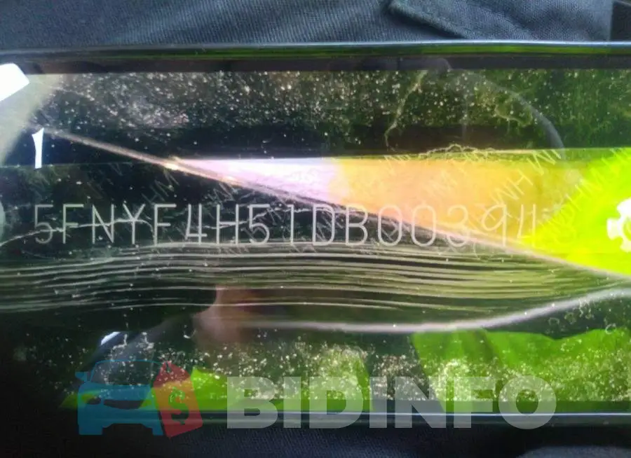 5FNYF4H51DB003943 Photo# 9