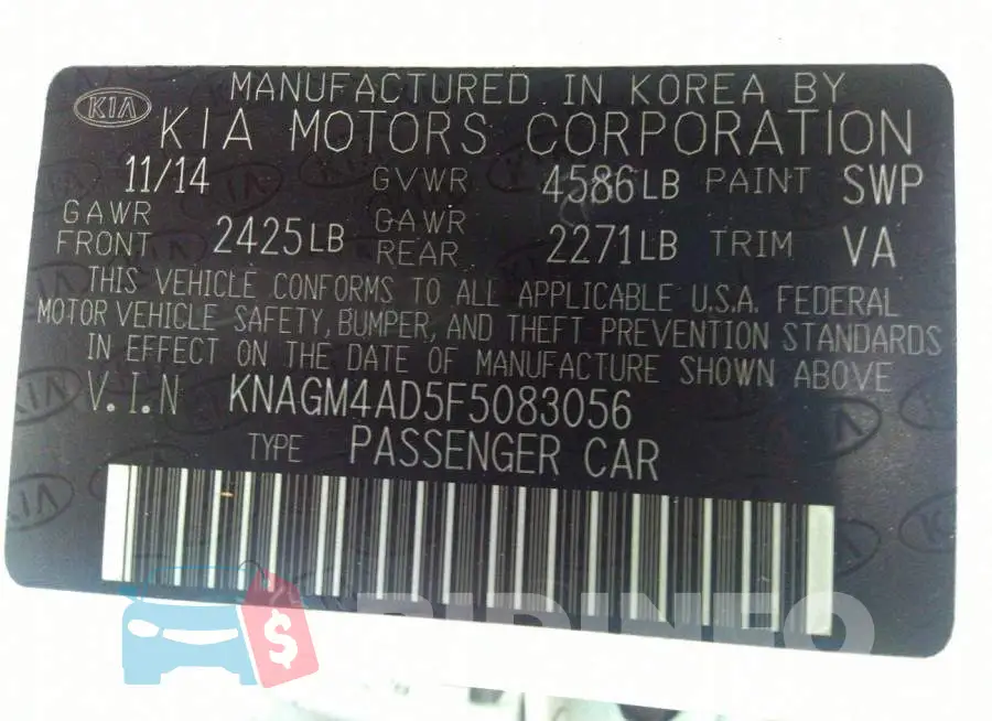 KNAGM4AD5F5083056 Photo# 9