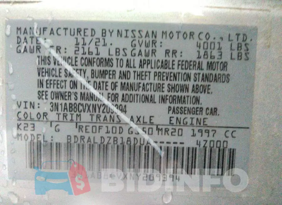 3N1AB8CVXNY209394 Photo# 9