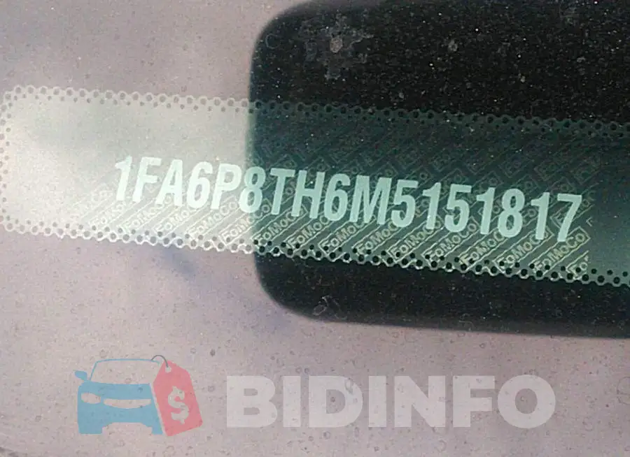 1FA6P8TH6M5151817 Photo# 9