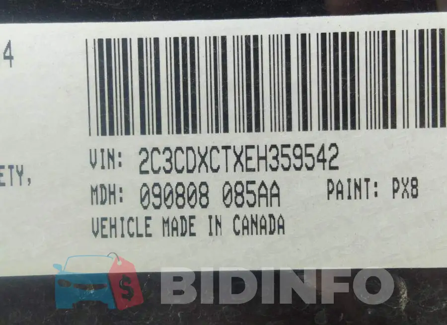 2C3CDXCTXEH359542 Photo# 9