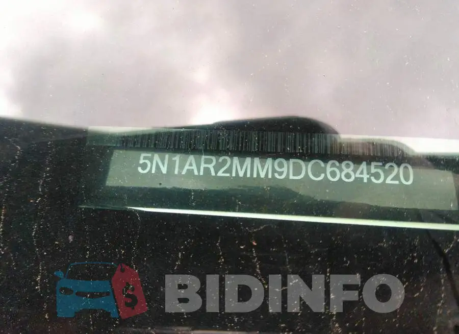 5N1AR2MM9DC684520 Photo# 9