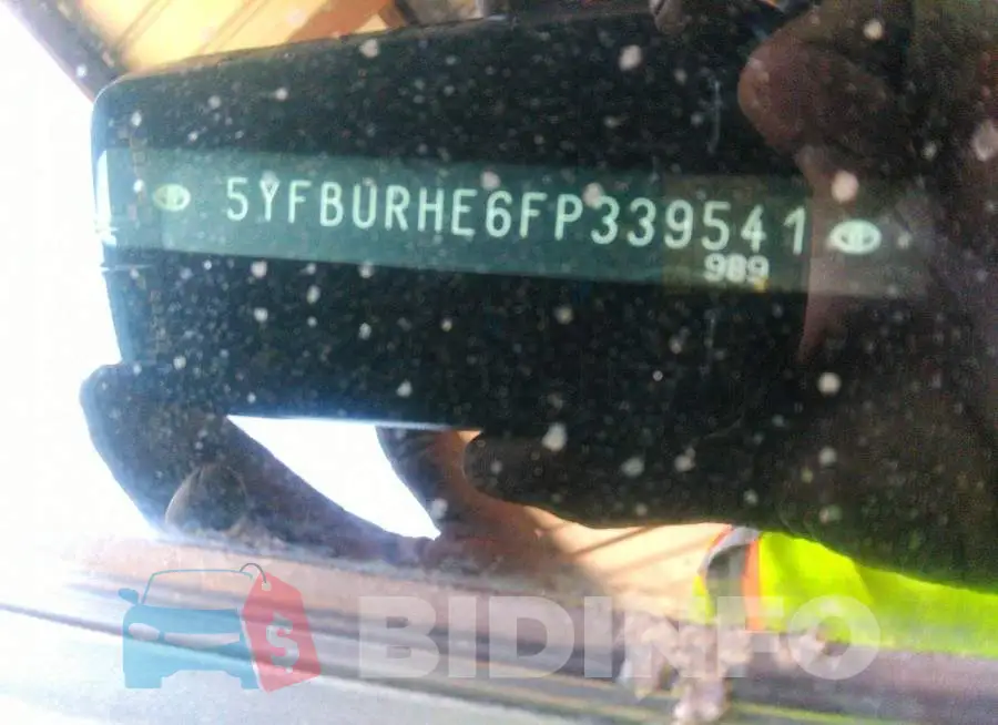 5YFBURHE6FP339541 Photo# 9