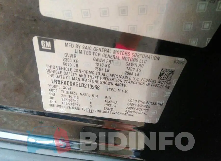 LRBFXCSA5LD210988 Photo# 9