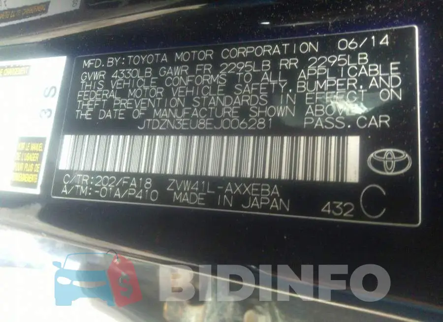JTDZN3EU8EJ006281 Photo# 9