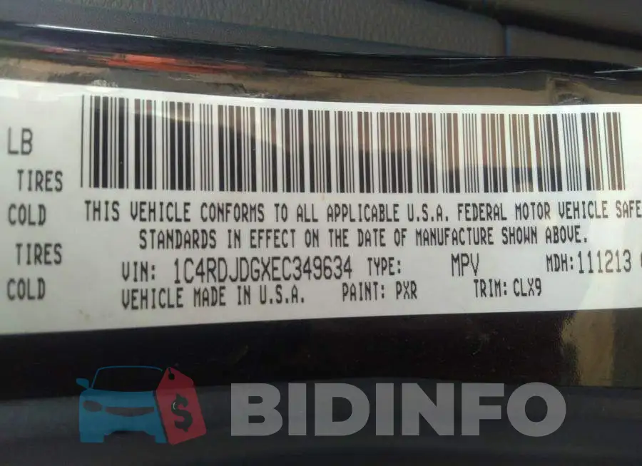 1C4RDJDGXEC349634 Photo# 9