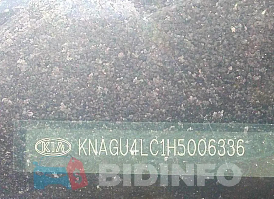 KNAGU4LC1H5006336 Photo# 9