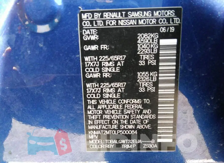 KNMAT2MT0LP500084 Photo# 9
