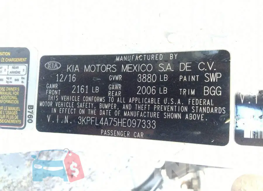 3KPFL4A75HE097333 Photo# 9
