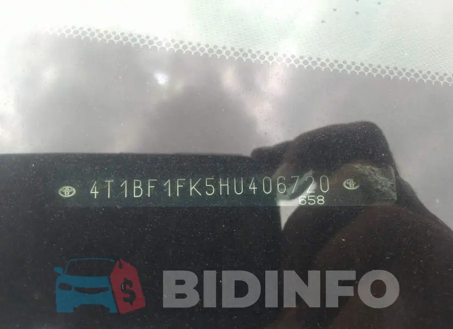 4T1BF1FK5HU406720 Photo# 9