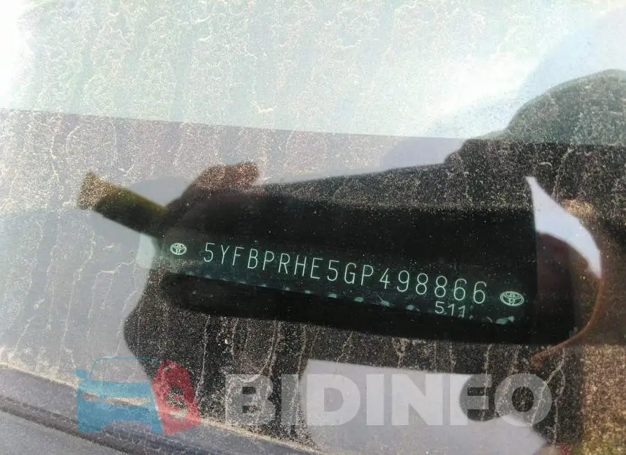 5YFBPRHE5GP498866 Photo# 9