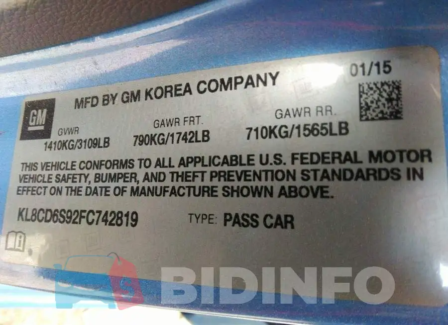 KL8CD6S92FC742819 Photo# 9