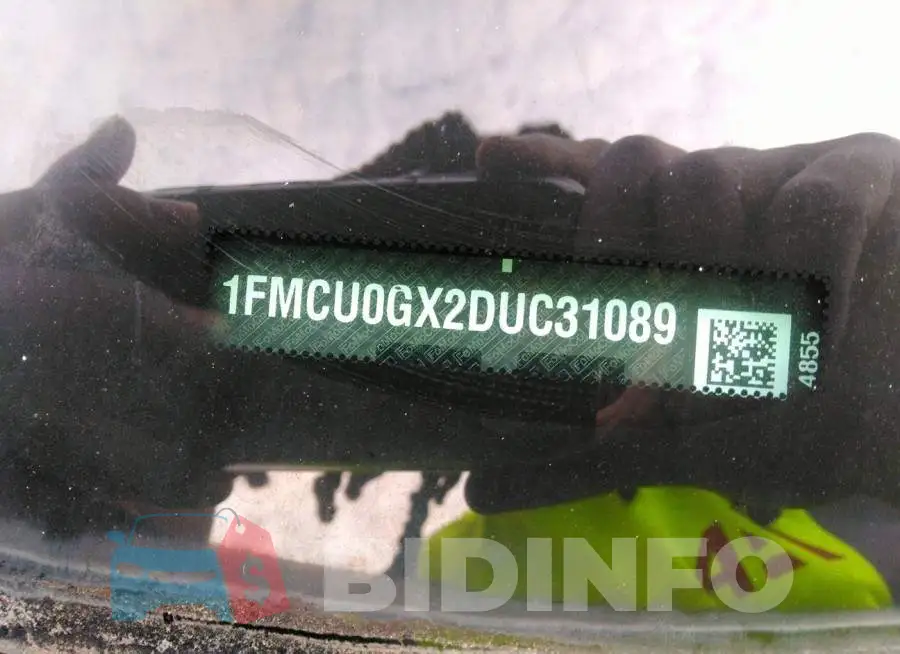 1FMCU0GX2DUC31089 Photo# 9