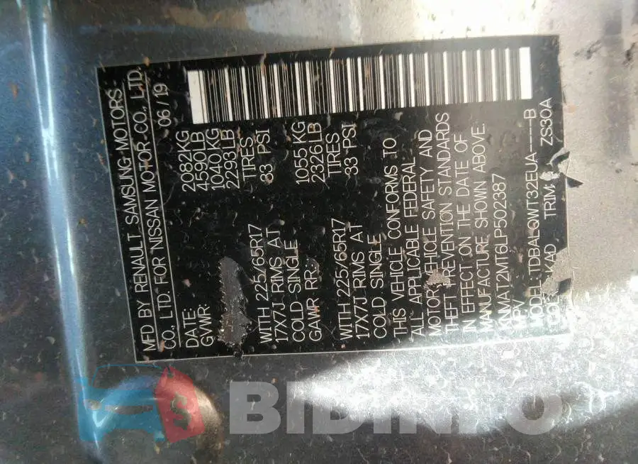 KNMAT2MT6LP502387 Photo# 9