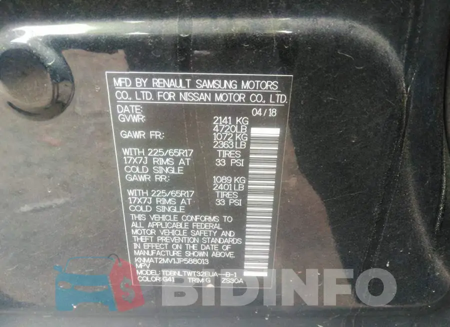 KNMAT2MV1JP588013 Photo# 9
