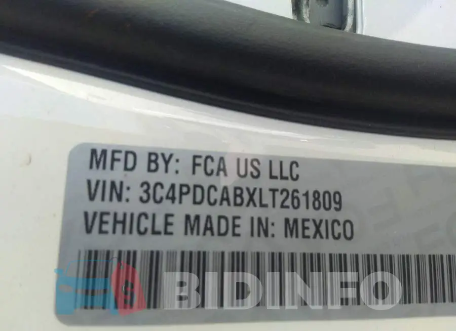 3C4PDCABXLT261809 Photo# 9