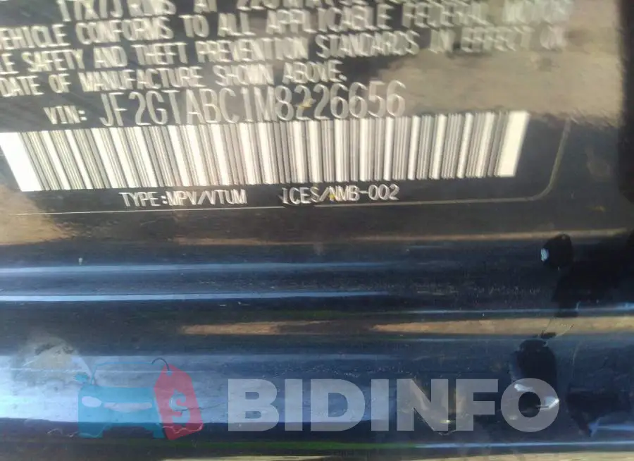 JF2GTABC1M8226656 Photo# 9