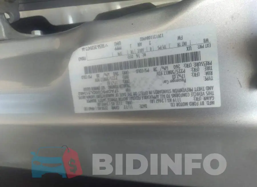 1FADP5CU0DL513462 Photo# 9