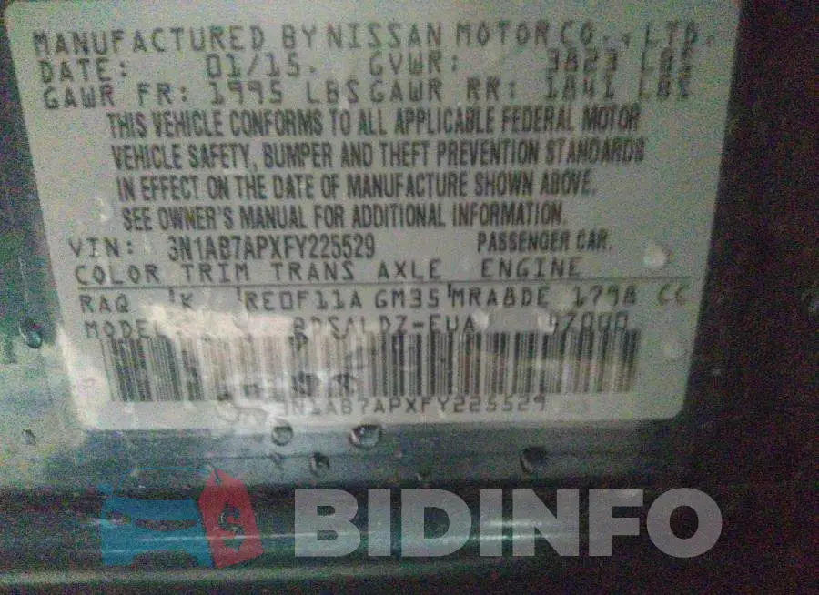 3N1AB7APXFY225529 Photo# 9