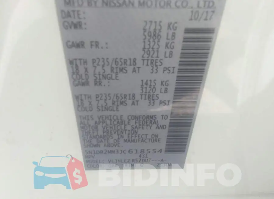 5N1DR2MM3JC618554 Photo# 9