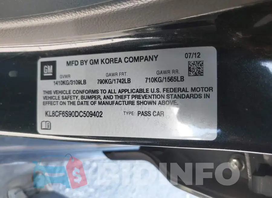 KL8CF6S90DC509402 Photo# 10