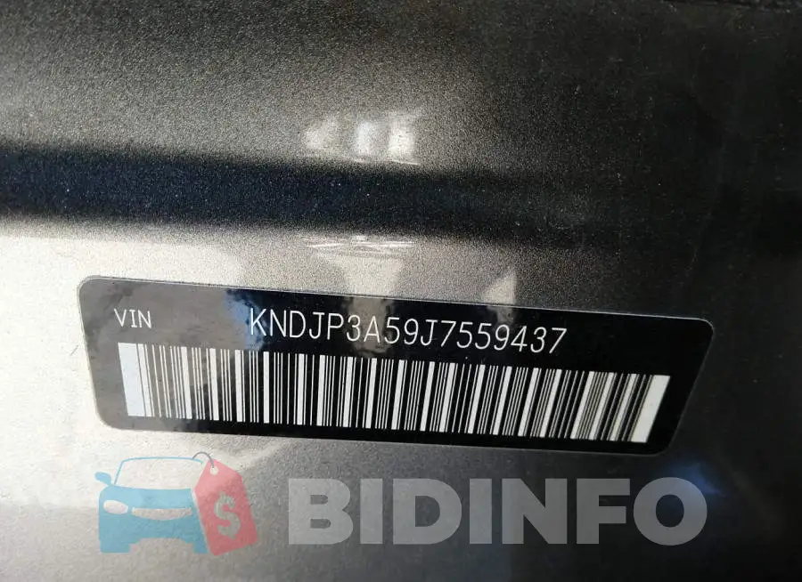 KNDJP3A59J7559437 Photo# 9