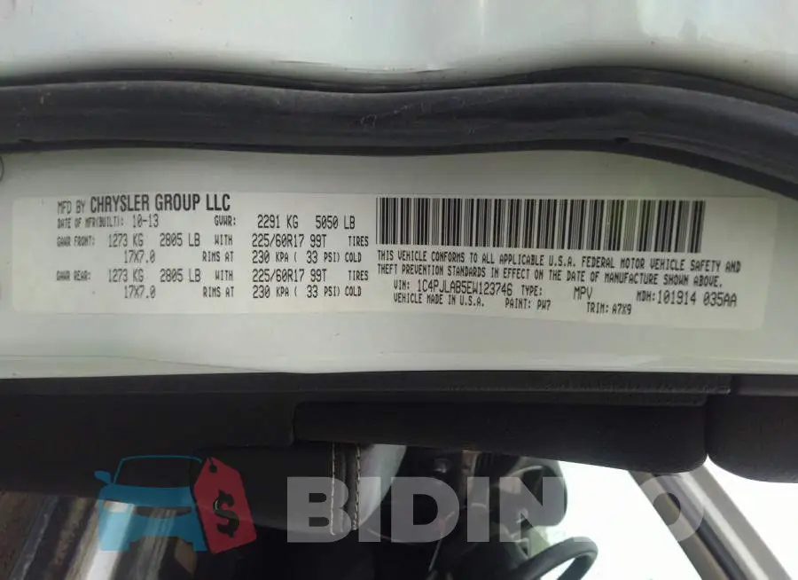 1C4PJLAB5EW123746 Photo# 9
