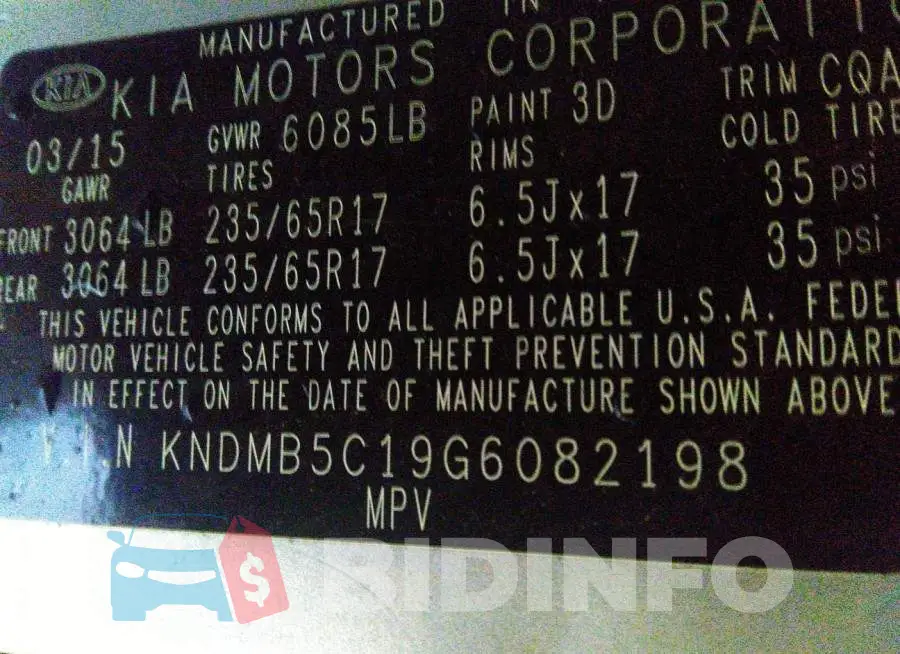 KNDMB5C19G6082198 Photo# 9