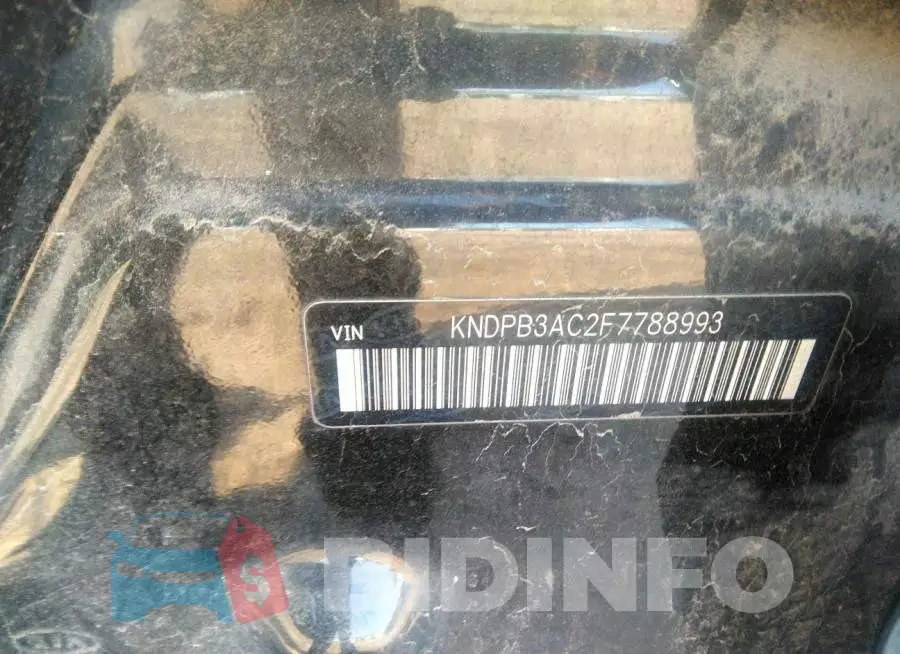 KNDPB3AC2F7788993 Photo# 9