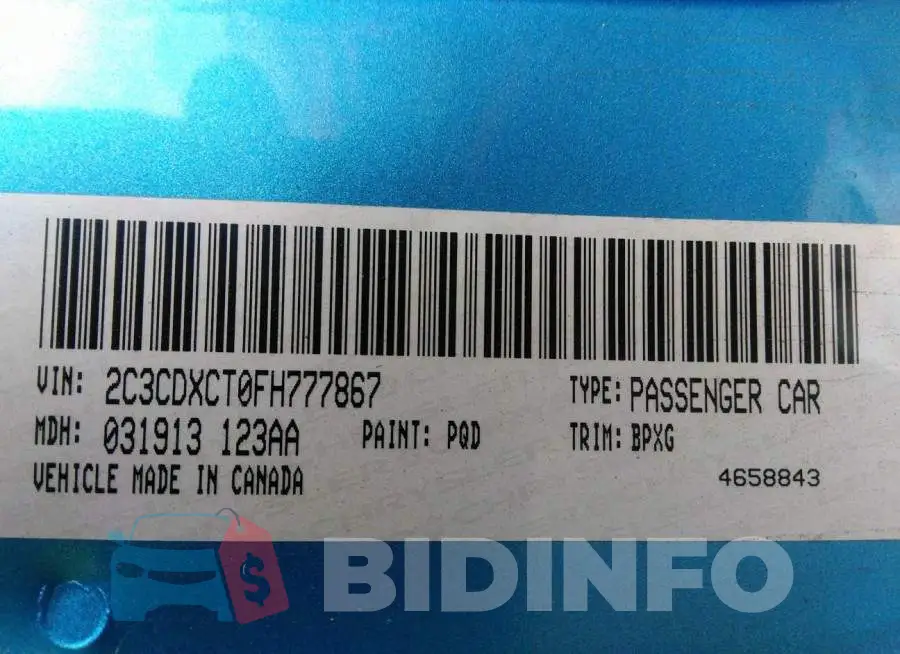 2C3CDXCT0FH777867 Photo# 9