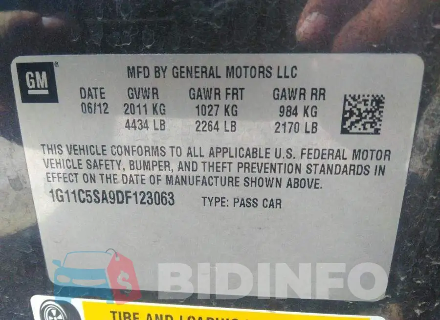 1G11C5SA9DF123063 Photo# 9