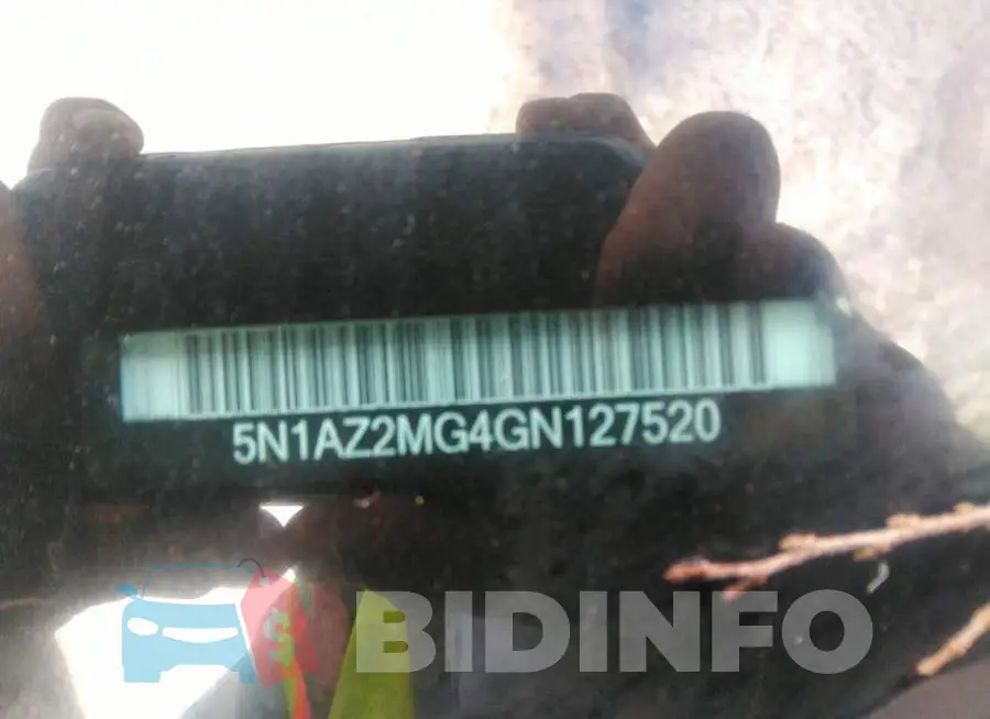 5N1AZ2MG4GN127520 Photo# 9