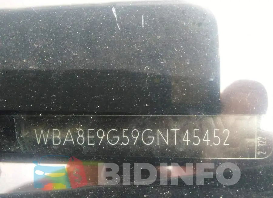 WBA8E9G59GNT45452 Photo# 9